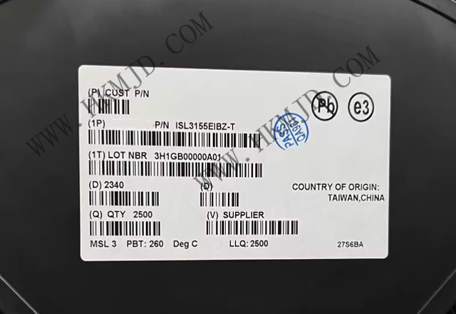 瑞薩電子 ISL3155EIBZ——高可靠性RS-485/RS-422收發(fā)器，帶16kV ESD保護功能