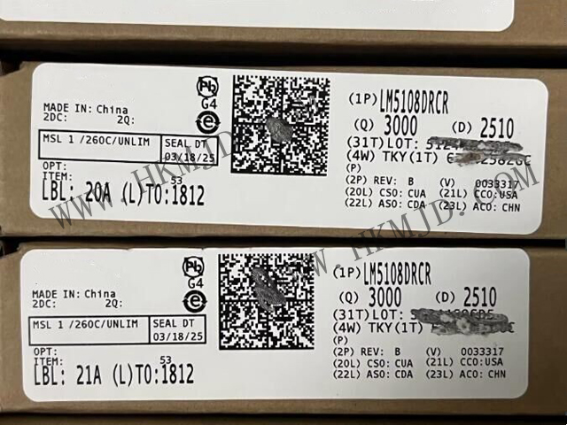 [供應(yīng) TI 電源管理IC] 供應(yīng)TI LM5108DRCR 2.6A，110V 半橋柵極驅(qū)動(dòng)器