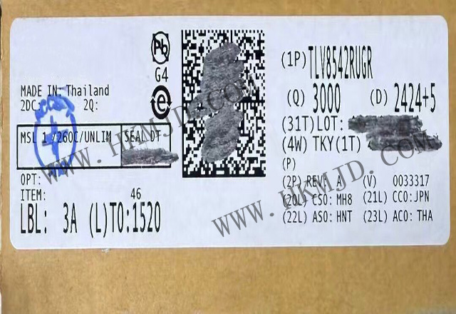 [供應(yīng) TI 放大器] TLV8542RUGR 500nA，RRIO 運(yùn)算放大器